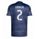 Tanie Strój piłkarski Real Madrid Daniel Carvajal #2 Koszulka Wyjazdowej 2025-26 Krótkie Rękawy Tanie Strój piłkarski Real Madrid Daniel Carvajal #2 Koszulka Wyjazdowej 2025-26 Krótkie Rękawy